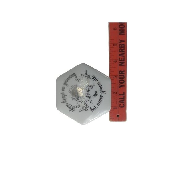 Wedding Keepsake Hinged Box Vintage Porcelain Designer Collection WWA 1976 Japan - Picture 10 of 10